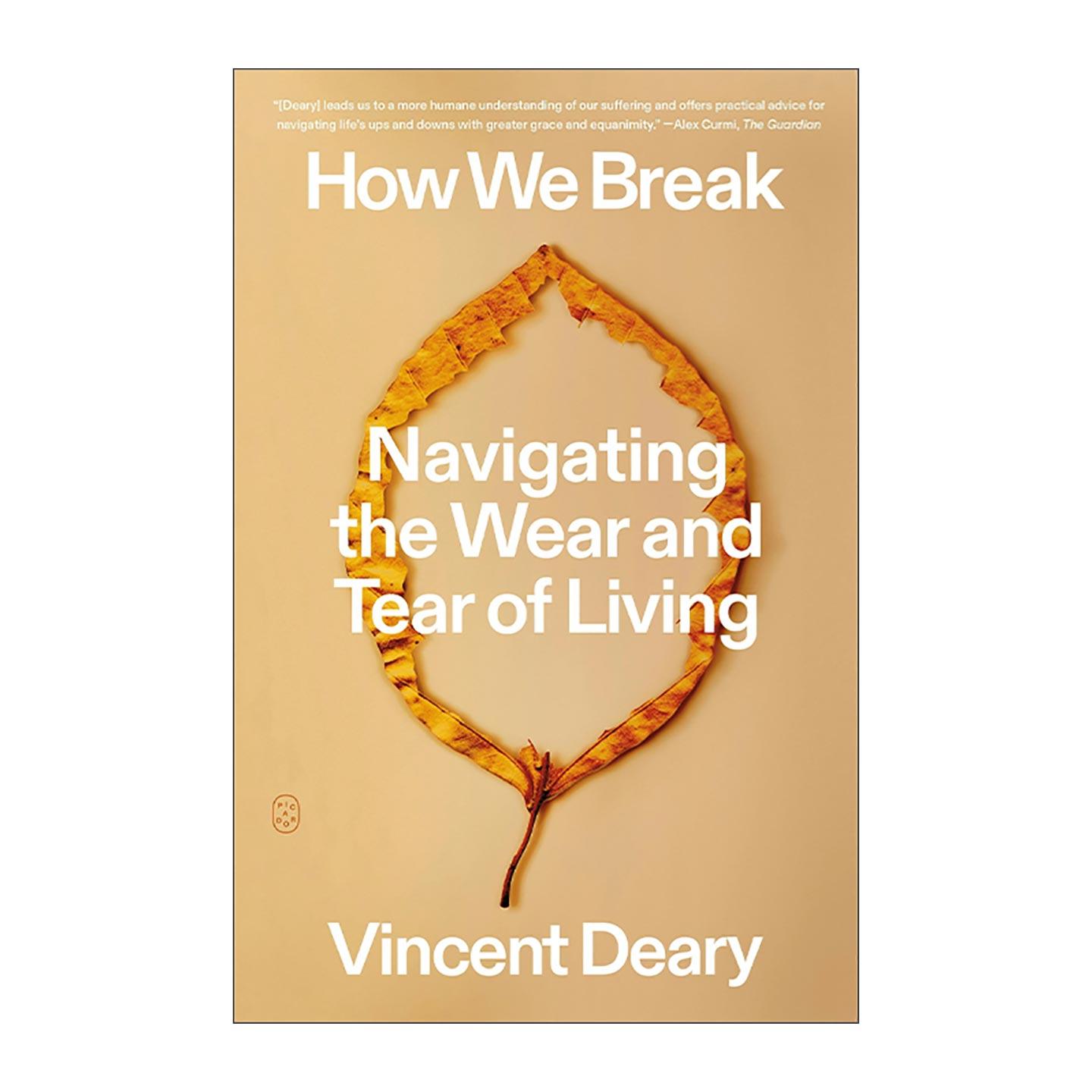 英文原版 How We Break 如何应对生活磨损指南 文森特迪尔尼 英文版 进口英语原版书籍
