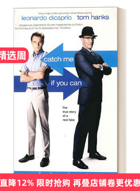 英文原版 Catch Me If You Can 猫鼠游戏 弗兰克·阿巴格内尔 迪卡普里奥 汤姆汉克斯 主演同名电影原著 英文版 进口英语原版书籍