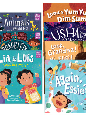 Storytelling Math 讲故事学数学系列7册 儿童绘本 Sandhya Prabhat进口原版英文书籍