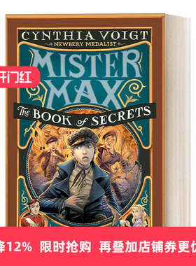 英文原版 Mister Max 02 The Book of Secrets 麦克斯先生系列2 秘密之书 儿童推理侦探章节桥梁书 名家插画Iacopo Bruno 英文版