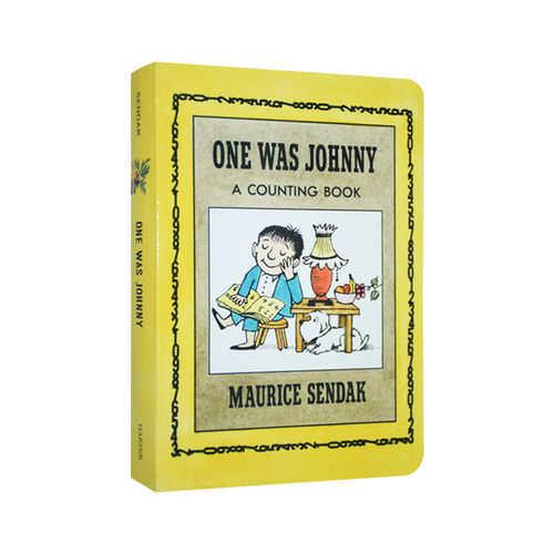 One Was Johnny Board Book 识数字 Sendak桑达克纸板书 廖彩杏书单韵文绘本进口原版英文书籍