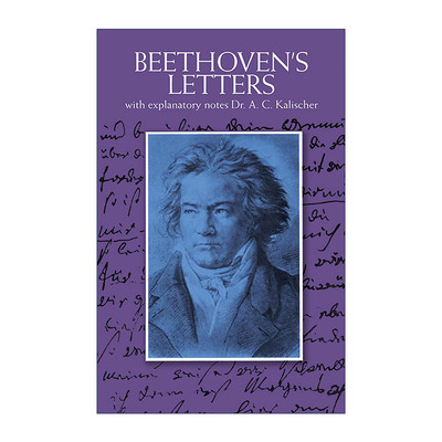 Beethoven's Letters 贝多芬书简进口原版英文书籍