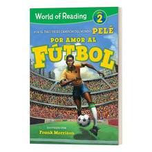 World of Reading Por Amor al Fútbol  阅读世界分级读物2级 足球之爱进口原版英文书籍