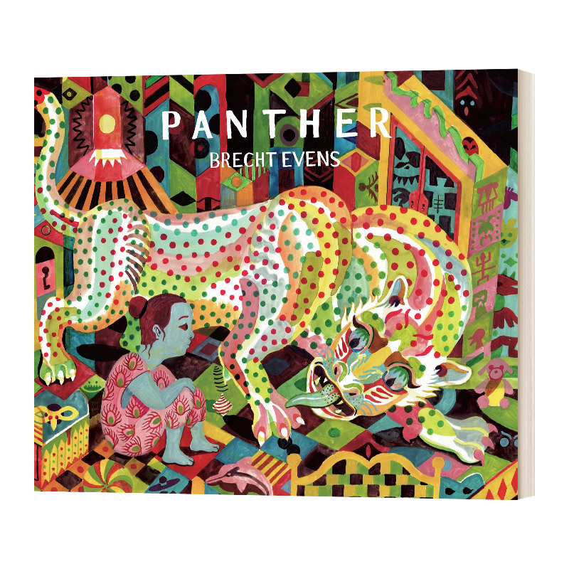 Panther Brecht Evens 美洲豹 比利时插画家 精装 漫画 图像小说进口原版英文书籍