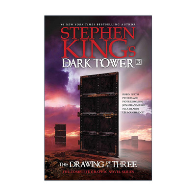 英文原版 Stephen King's the Dark Tower 黑暗塔三张牌4合1 图像小说 斯蒂芬金 精装 英文版 进口英语原版书籍