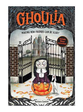 英文原版 Ghoulia Making New Friends Can Be Scary Book #1 怪诞庄园的柯莉亚1 儿童章节桥梁故事书 英文版 进口英语原版书籍
