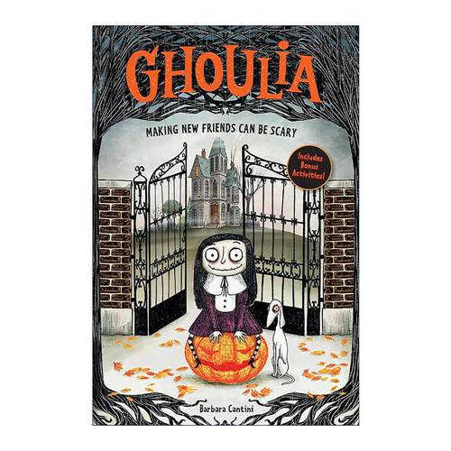 英文原版 Ghoulia Making New Friends Can Be Scary Book #1 怪诞庄园的柯莉亚1 儿童章节桥梁故事书 英文版 进口英语原版书籍