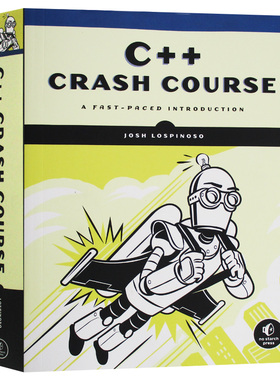 C++编程 从入门到实践 计算机程序设计开发 C++ Crash Course A Fast-Paced Introduction 英文原版 零基础自学书籍 英文版英语书