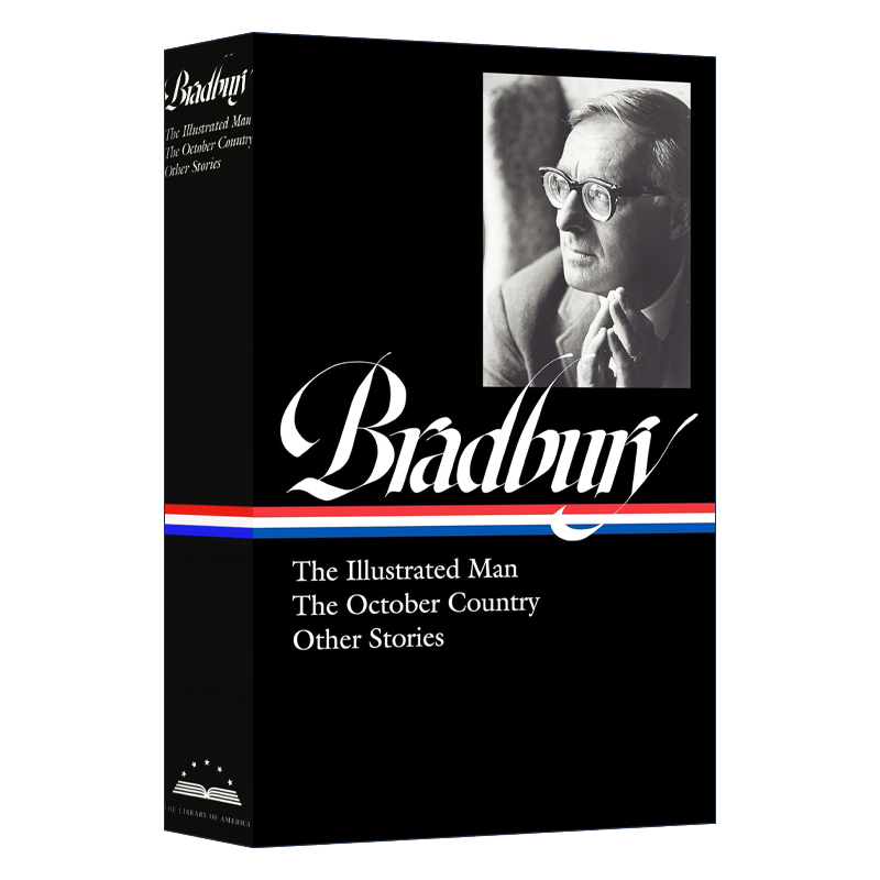 英文原版 Ray Bradbury 雷 布雷德伯里 绘图人、十月国度与其他故事 精装美国文库 英文版 进口英语原版书籍