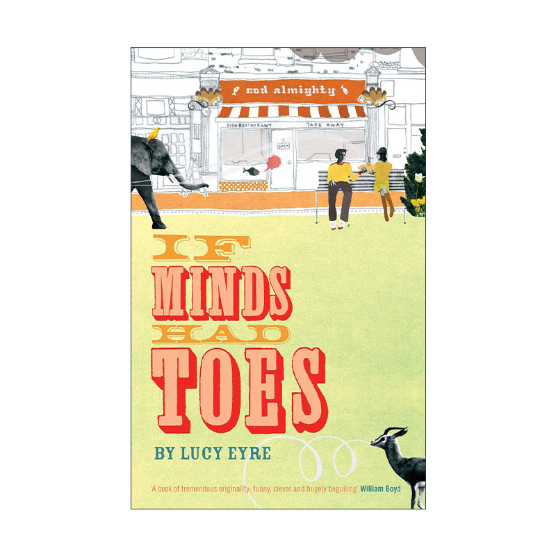 英文原版 If Minds Had Toes 莉娜的邀请 露西·艾尔 畅销哲学小说 英文版 进口英语原版书籍