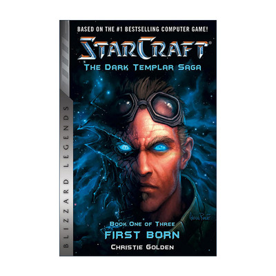 英文原版 StarCraft The Dark Templar Saga Firstborn 星际争霸 星海争霸 黑暗圣堂传奇1 长子 Christie Golden进口英语原版书籍