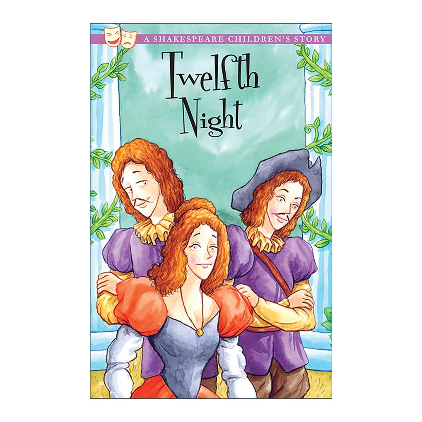 英文原版 A Shakespeare Children's Story Twelfth Night 儿童版莎士比亚 第十二夜 简写插图版 英文版 进口英语原版书籍