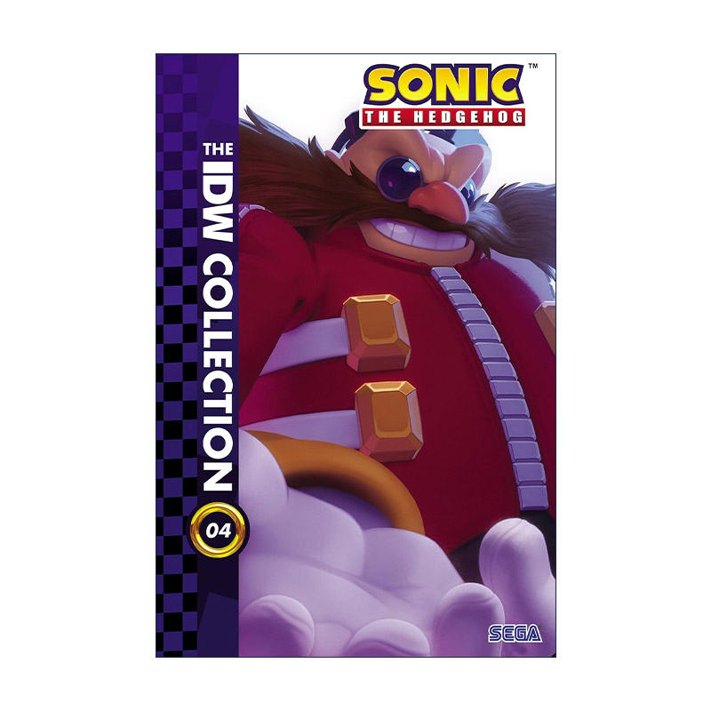 英文原版 Sonic the Hedgehog The IDW Collection Vol.4 刺猬索尼克合集4 精装漫画 英文版 进口英语原版书籍