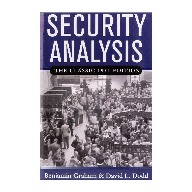 英文原版 Security Analysis 证券分析 投资者宝典 精装第3版 华尔街教父本杰明格雷厄姆 英文版 进口英语原版书籍