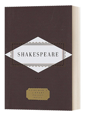 英文原版 Shakespeare Poems Edited by Graham Handley 莎士比亚诗集 人人图书馆口袋诗人系列 精装 英文版 进口英语书籍