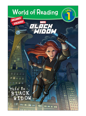 英文原版 World of Reading This is Balck Window 这就是黑寡妇 英文版 进口英语原版书籍