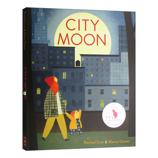 繪本 城里 Rachael 英語書 Moon 月亮 睡前圖畫故事書 City 兒童英語啟蒙讀物 6歲 進(jìn)口原版 Cole 英文原版