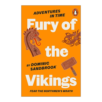 英文原版 Adventures in Time Fury of The Vikings 史上的冒险系列 愤怒的维京人 儿童历史读物 英文版 进口英语原版书籍