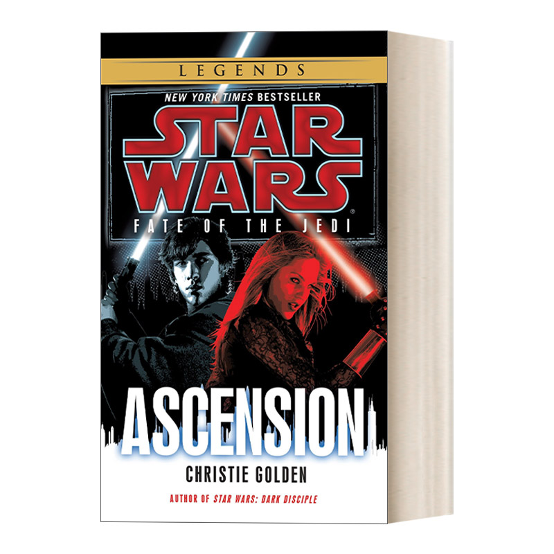 英文原版 Star Wars Fate of the Jedi 08 Ascension 星球大战 绝地的命运系列8 升天 科幻小说 英文版 进口英语原版书籍