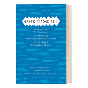 英文原版 Greek Tragedies 3 Aeschylus Volume 3 希腊悲剧3 埃斯库罗斯 索福柯勒斯 欧里庇得斯 Mark Griffith 英文版 进口书籍