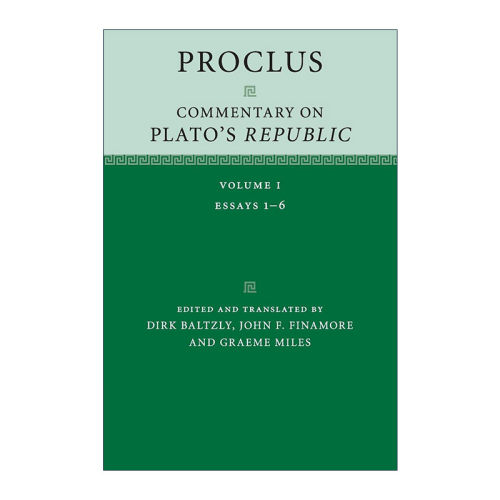 英文原版 Proclus Commentary on Plato's Republic 普罗克洛斯 对柏拉图理想国的评论 英文版 进口英语原版书籍
