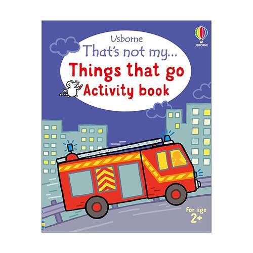 英文原版 That's not my Things that go Activity book 那不是我的交通工具 英文版 进口英语原版书籍