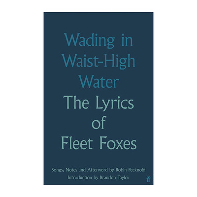英文原版 Wading in Waist-High Water 涉水齐腰 西雅图独立乐队Fleet Foxes精装歌词集 英文版 进口英语原版书籍
