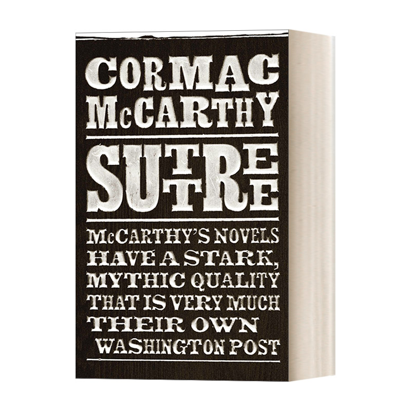 英文原版 Suttree 苏特里 Cormac Mccarthy 英文版 进口英文原版书籍