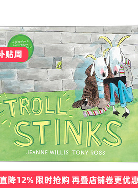 Troll Stinks 臭臭的山妖 儿童网络安全主题绘本 Online Safety系列 进口原版英文书籍