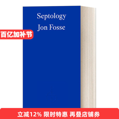 英文原版 Septology 七部作 约恩·福瑟 2022国际布克奖提名 英文版 进口英语原版书籍