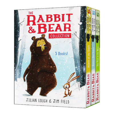 Rabbit and Bear 3 Copy Slipcase 兔与熊1-3册套装进口原版英文书籍