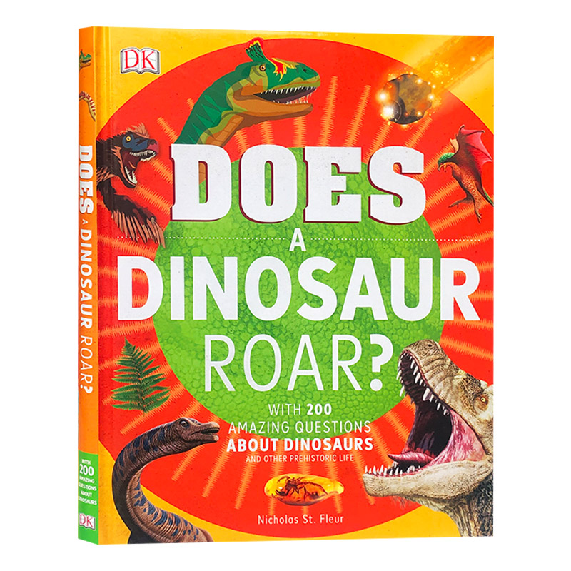 Does a Dinosaur Roar? 恐龙会吼叫吗？进口原版英文书籍