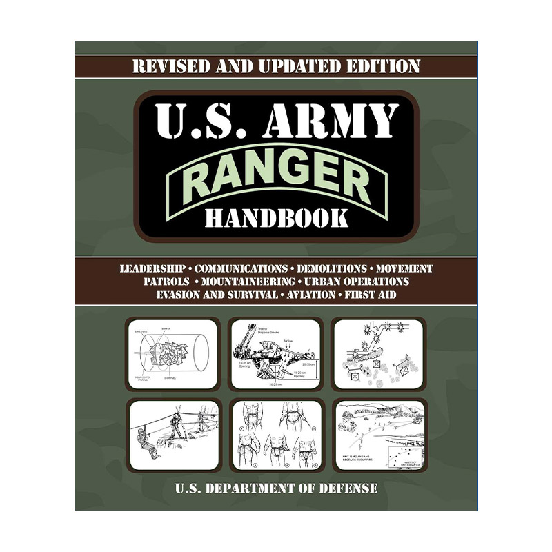 英文原版 U.S. Army Ranger Handbook 美国陆军游骑兵手册 英文版 进口英语原版书籍