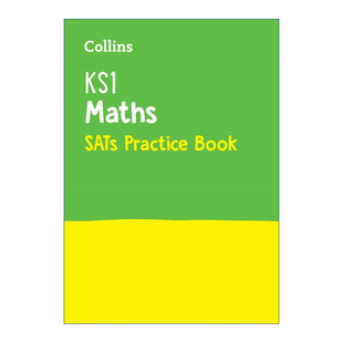 英文原版 KS1 Collins Practice Maths Workbook SATs 英文版 书籍 进口英语原版 柯林斯小学数学复习练习册