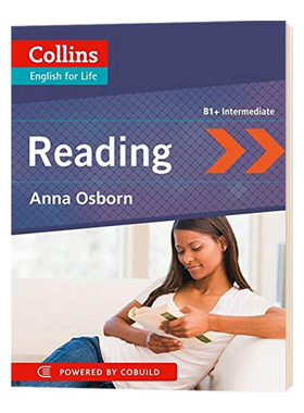 柯林斯生活英语阅读 中级 English for Life Reading B1 英文原版考试书 英语阅读练习 Anna Osborn 进口英语辅导书 Collins