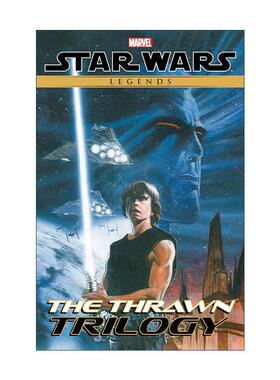 英文原版 Star Wars Legends The Thrawn Trilogy 星球大战传奇 索龙三部曲 漫威漫画 Mike Baron 英文版 进口英语原版书籍