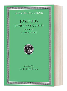 英文原版 Jewish Antiquities Volume IX 约瑟夫斯Josephus 犹太人古史卷九第20册 原文希英对照版 洛布古典丛书 进口英语原版书