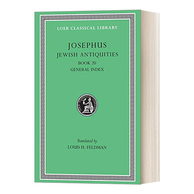 英文原版 Jewish Antiquities Volume IX 约瑟夫斯Josephus 犹太人古史卷九第20册 原文希英对照版 洛布古典丛书 进口英语原版书