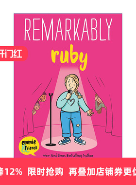 英文原版 Remarkably Ruby 埃米和朋友们系列 惊人的鲁比 中学冒险故事 进口原版英文书籍