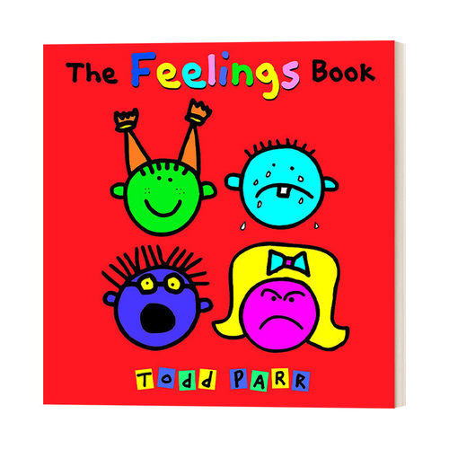 The Feelings Book  情感表达之书  平装 Todd Parr进口原版英文书籍
