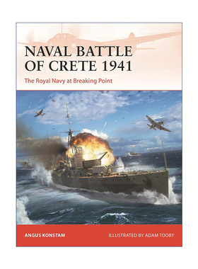 Naval Battle of Crete 1941 二战1941克里特岛空降战役 战争历史系列进口原版英文书籍