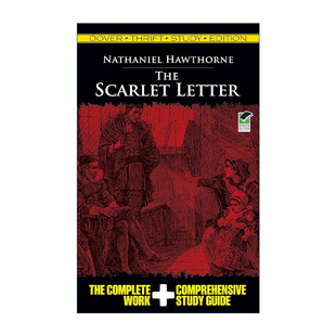 英文原版 書籍 英文版 Study Letter 進口英語原版 紅字 Scarlet 完整文本與學習指南 納撒尼爾·霍桑 Edition The Thrift