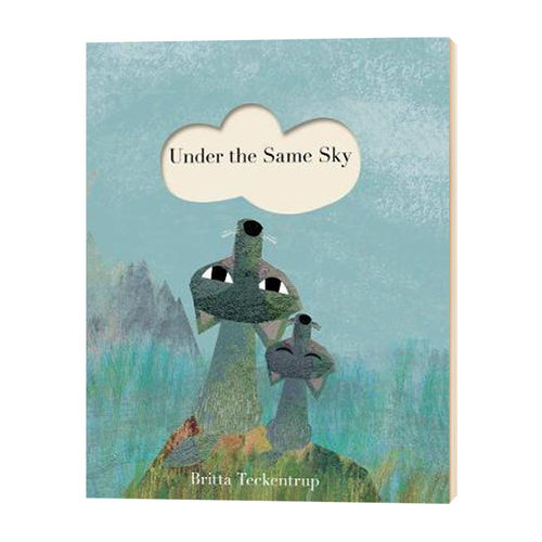 英文原版 Under the Same Sky 同一天空下 洞洞书 进口原版英文书籍