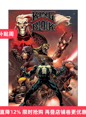King In Black 黑暗之王 漫威漫画 毒液 Donny Cates进口原版英文书籍