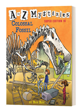 英文原版 Colossal Fossil 巨大的化石 神秘案件特别版10 A to Z Mysteries Super Edition 10 英文版 进口英语原版书籍