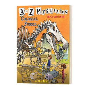 英文原版 Colossal Fossil 巨大的化石 神秘案件特别版10 A to Z Mysteries Super Edition 10 英文版 进口英语原版书籍