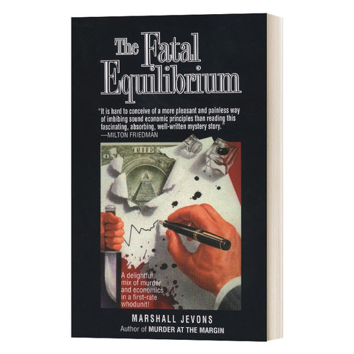 英文原版小说 Fatal Equilibrium A Novel 致命的均衡 Marshall Jevons马歇尔·杰文斯 英文版 进口英语原版书籍