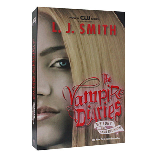 英文原版 The Vampire Diaries The Fury and Dark Reunion 吸血鬼日记3 愤怒和黑暗归来 英文版