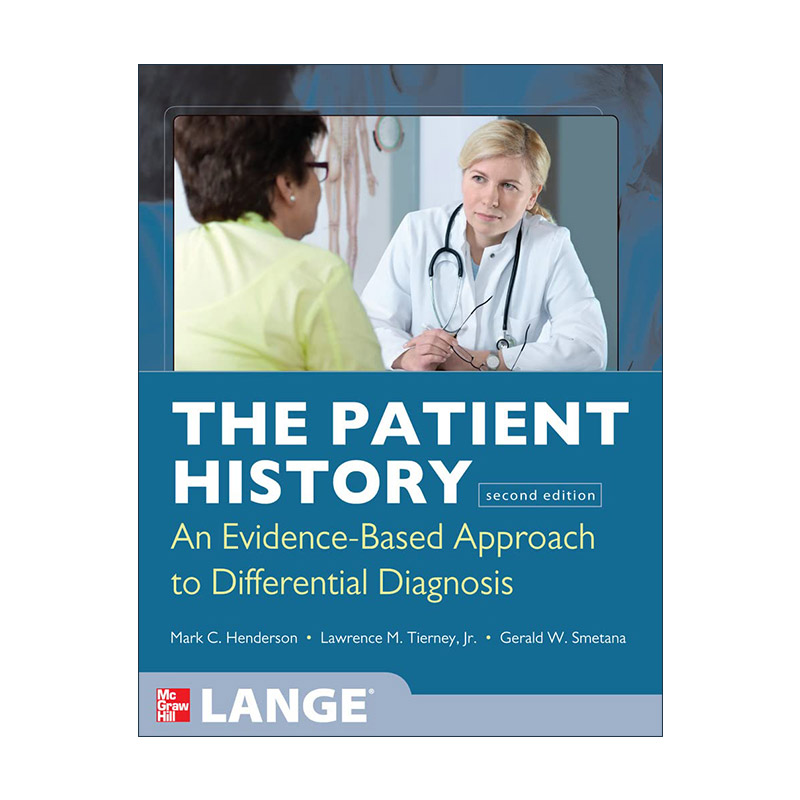 英文原版 Patient History 全科医生鉴别诊断 第2版 英文版 进口英语原版书籍