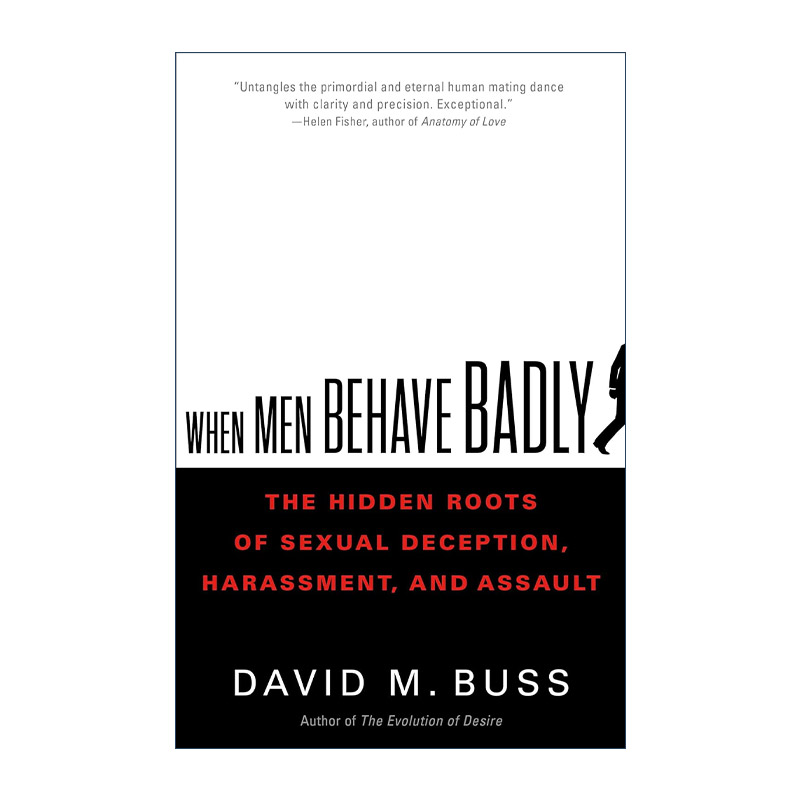 英文原版 When Men Behave Badly 当男人行为不端时 精装 戴维·巴斯 英文版 进口英语原版书籍